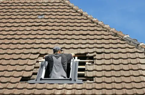 Pose de velux - Plumergat
